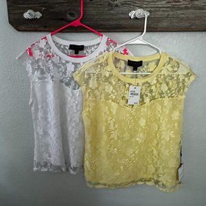 Laundry Lace top by Shelli Segal
